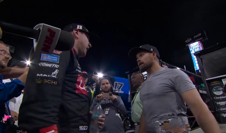 Ricky Stenhouse, Kyle Busch fight following NASCAR All-Star Race