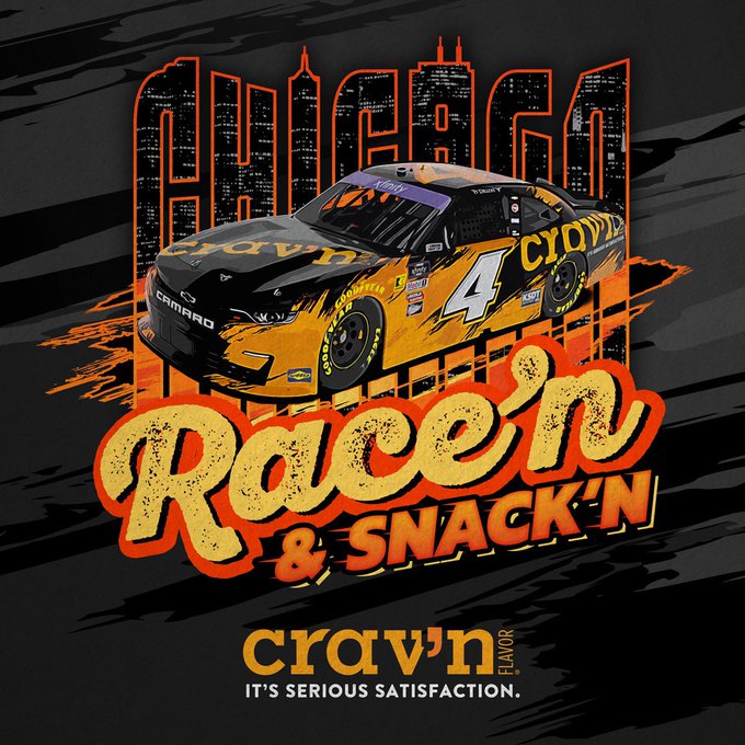Ty Dillon picks up Crav’n Flavor sponsorship for Chicago Xfinity Series race
