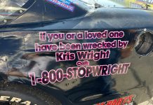 Alex Clubb forced to remove sticker mocking Kris Wright by ARCA