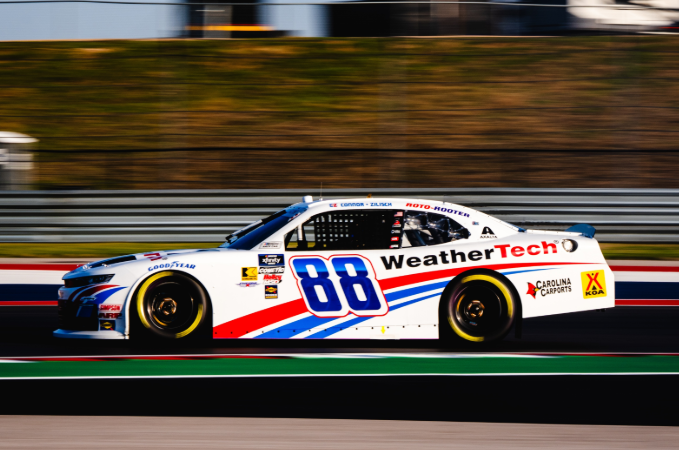 Connor Zilisch on Xfinity pole at COTA, Starting Lineup