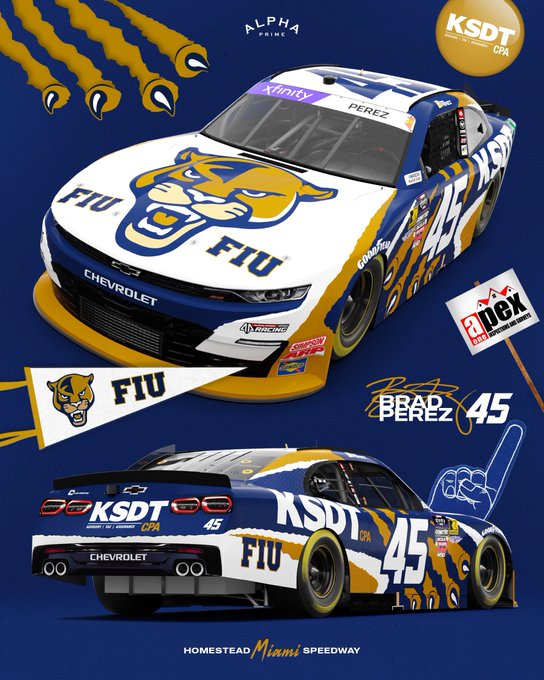 Brad Perez Set to Compete at Homestead-Miami with KSDT CPA and FIU Athletics