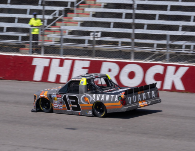 Jake Garcia on pole for Truck race at Rockingham, Black’s Tire 200 Starting Lineup