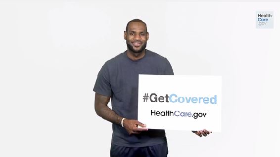 LeBron James to pitch Obamacare, PSA to air
