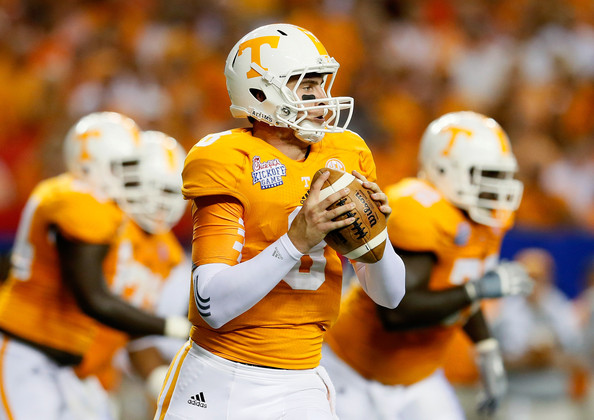 Tennessee QB Tyler Bray tells reporters he’s “paid to win football games”