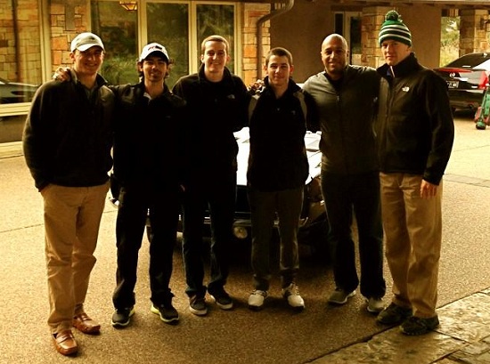 Johnny Manziel went golfing with the Jonas Brothers