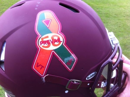 Virginia Tech helmets to honor Sandy Hook and Virginia Tech victims