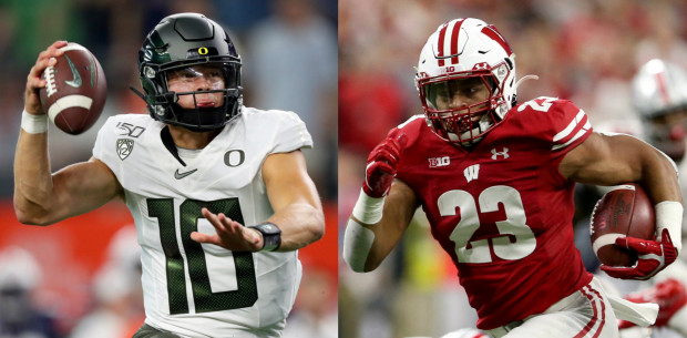 Oregon vs. Wisconsin: Rose Bowl betting odds, point spread and viewing info