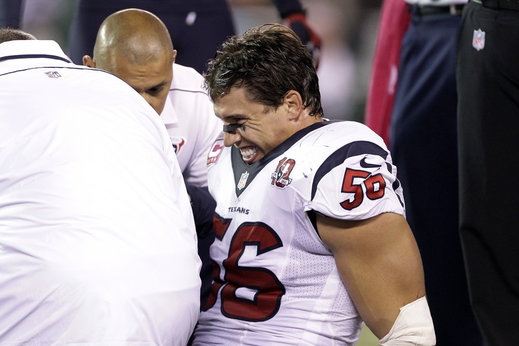 Cushing out for season with torn ACL
