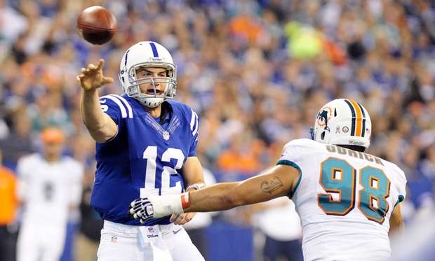 Colts defeat Dolphins 23-20 in battle of rookie QBs