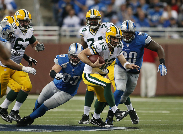 Detroit Lions at Green Bay Packers point spread, line and odds