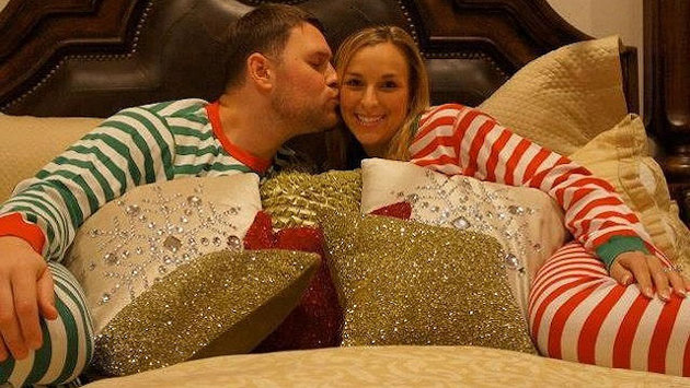 Chad Henne wears onesie in photo with wife