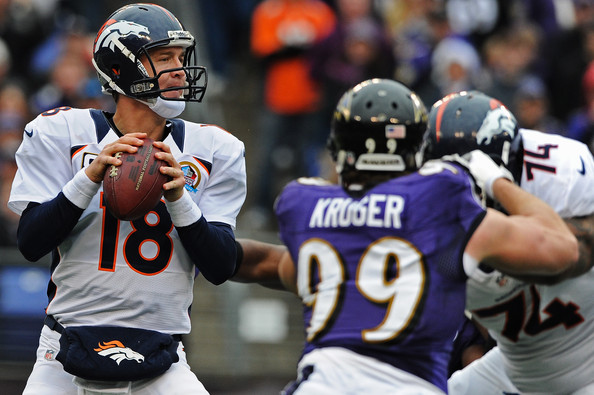 Baltimore Ravens versus Denver Broncos betting odds, point spread and line