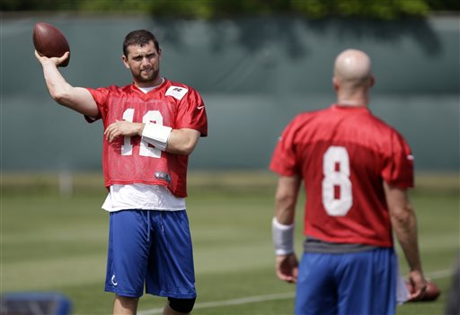 Andrew Luck draws rave reviews from Matt Hasselbeck