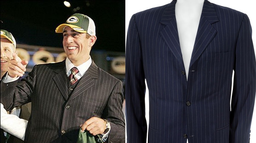 Aaron Rodgers draft jacket found at Goodwill, now in auction