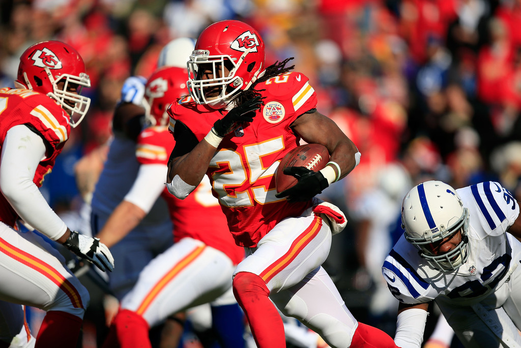 jamaal charles nfl offense excited chiefs tireball