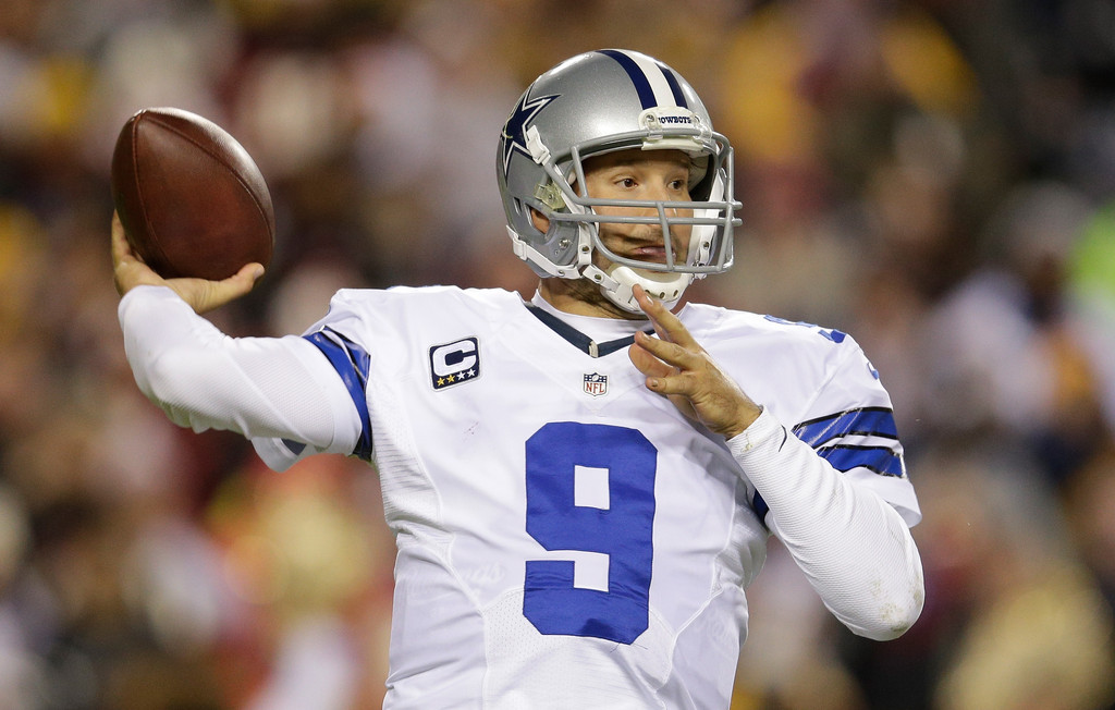 Cowboys will limit Tony Romo’s throws in training camp