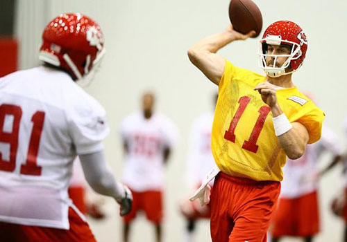 Alex Smith: best in the league says Chiefs OC