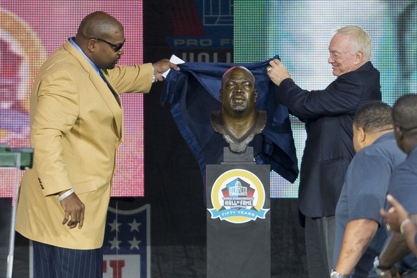 Larry Allen’s Hall of Fame speech told details of his first date with wife