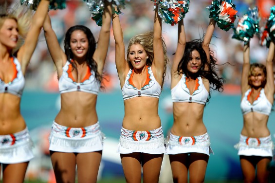 2013 Miami Dolphins cheerleaders