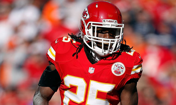 Jamaal Charles inactive for Chiefs