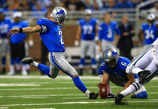 Lions still behind David Akers but working out other kickers