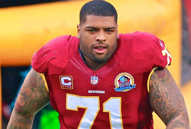 Trent Williams says referee’s were calling him names during loss