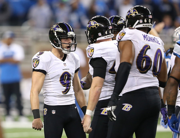 Justin Tucker nails six field goals in a win over the Lions