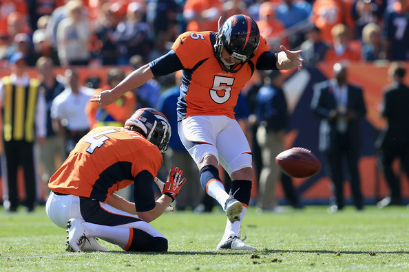 Ill Broncos kicker Matt Prater makes trip to New Jersey