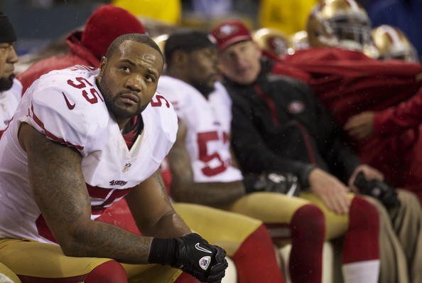 Ahmad Brooks benched himself during win over Giants