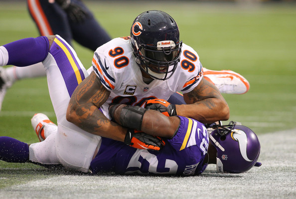 Bears GM declines to comment on future of Julius Peppers
