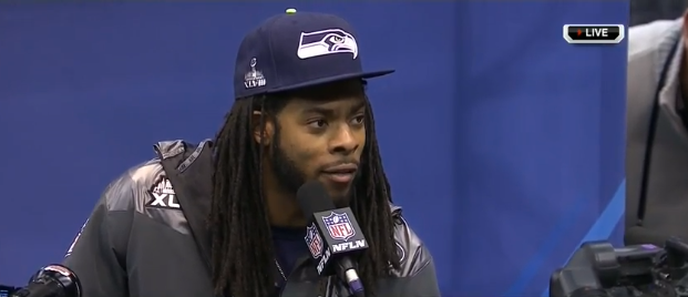 Richard Sherman asked about football players and strippers