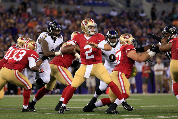 Blaine Gabbert is the 49ers backup “right now”