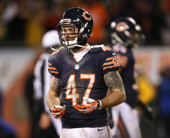 Chris Conte suffered concussion in Bears loss on Sunday