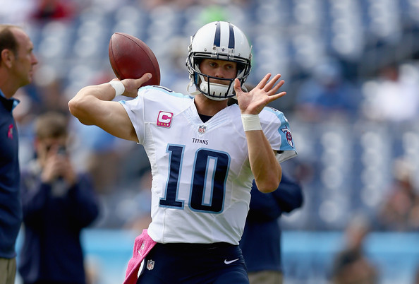 Jake Locker listed as second on Titans depth chart