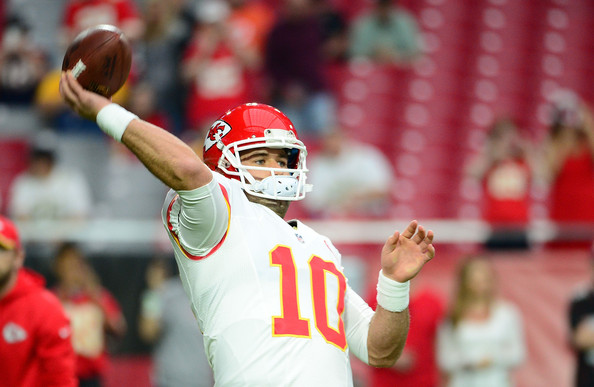 Alex Smith out with lacerated spleen, Chase Daniel to start