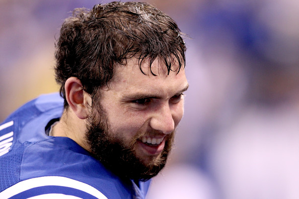 Andrew Luck keeps beard long because he is scared of razor burn