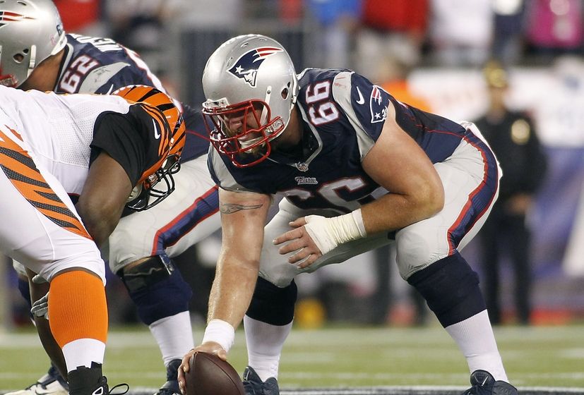 Patriots to play AFC Championship game without starting center