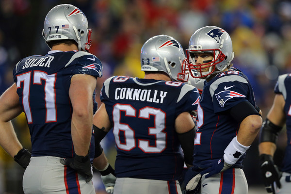 Nate Solder catches 16 yard touchdown, Patriots are pounding the Colts (GIF)