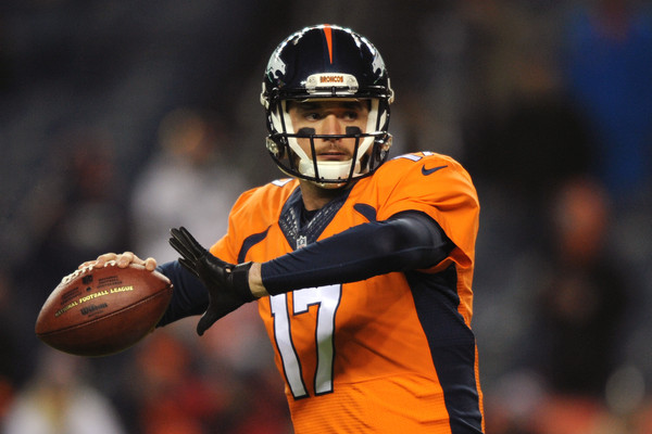 Brock Osweiler has strained MCL, will be backup in Divisional round