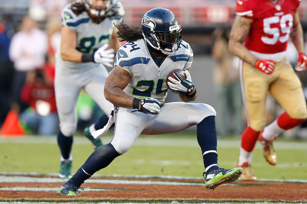 Marshawn Lynch does not travel with Seahawks, will not play against Vikings