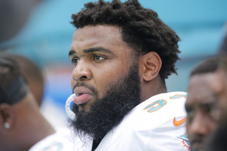 Dolphins rookie ejected after punch on second play of game