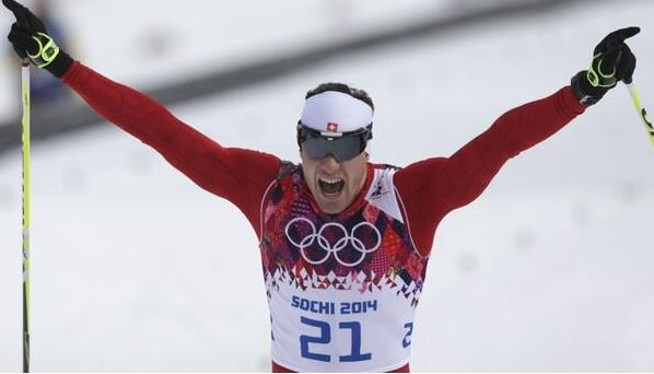Dario Cologna of Switzerland wins Gold in Men’s Skiathlon, full cross-country results