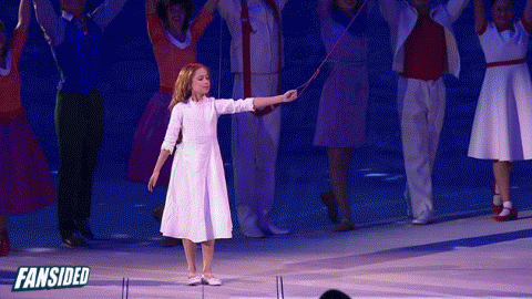Red Balloon Girl Steals show at Sochi Opening Ceremony (GIF)