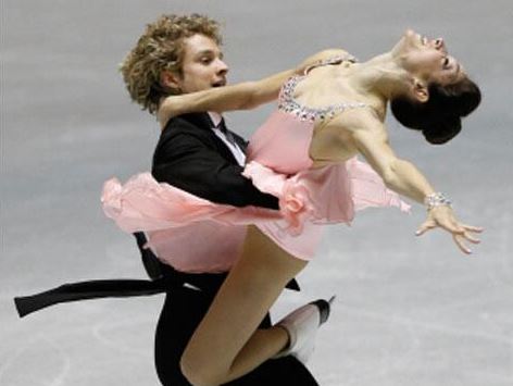 Meryl Davis and Charlie White first after Short Ice Dance, Full Results