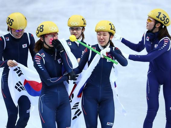 Korea takes Women’s 3000 m Relay, Full Olympic Results
