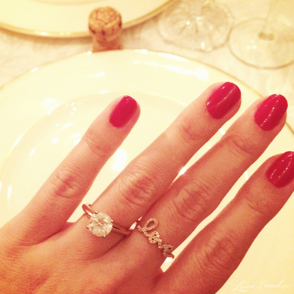 Lauren Conrad Engaged to William Tell See Here Ring Here