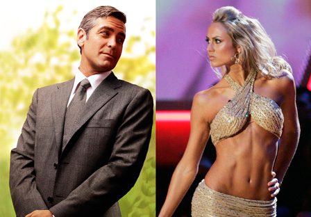 George Clooney, Stacy Keibler have split up? maybe?