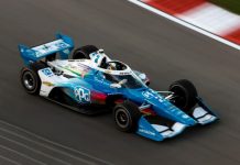 Josef Newgarden sets pace in IndyCar opening practice at Barber Motorsports Park