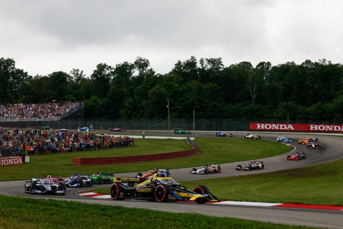 Colton Herta leads the field for the Honda Indy 200 at Mid-Ohio - By_ Joe Skibinski_Ref Image Without Watermark_m86358