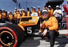 Arrow McLaren Locks Out Front Row in Historic Qualifying at The Thermal Club